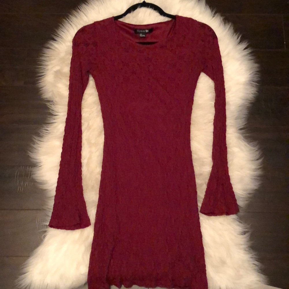 Red Lace dress